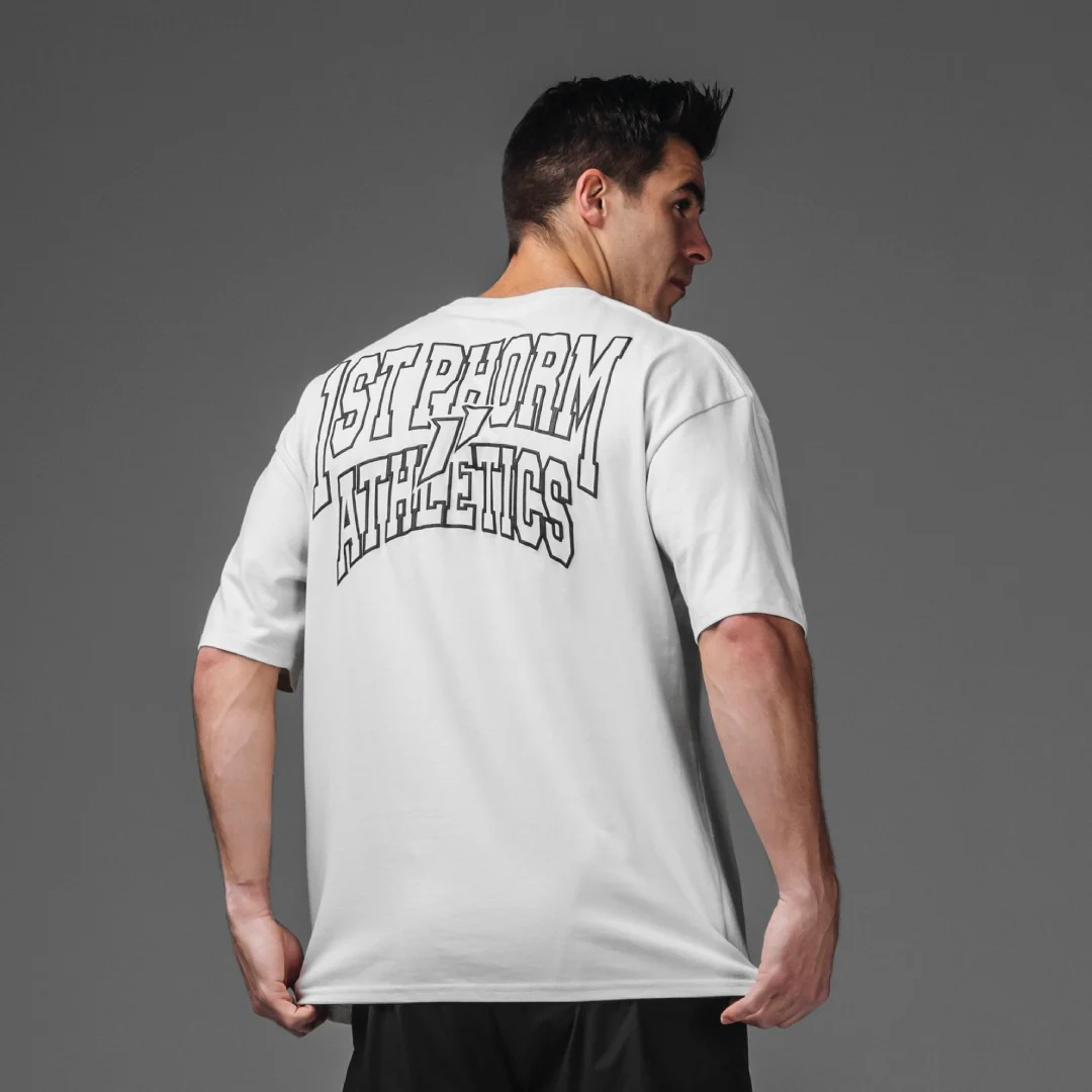 Athletics Crest Oversized Tee - Image 5