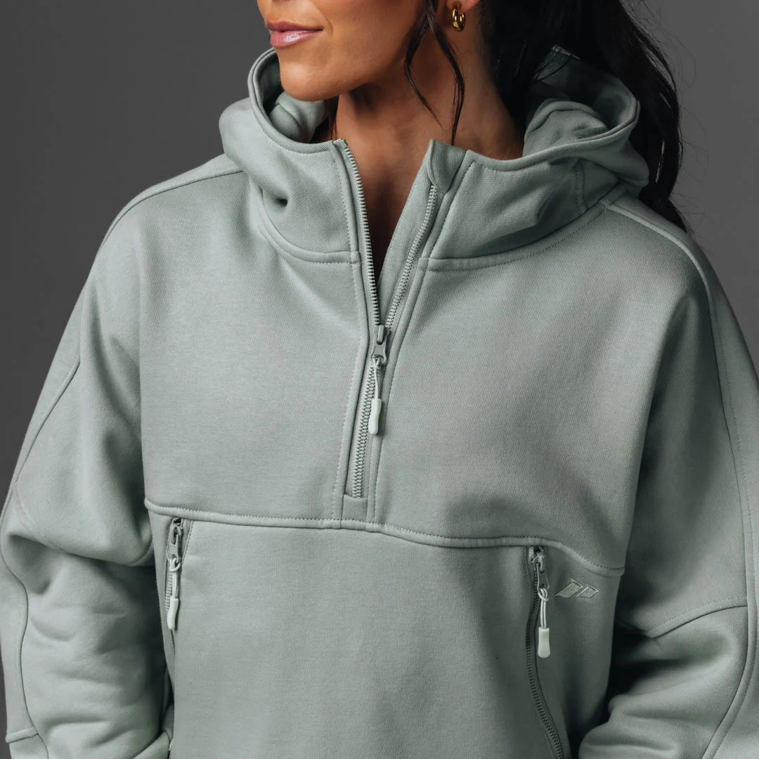 Basics Half Zip Hoodie - Image 3
