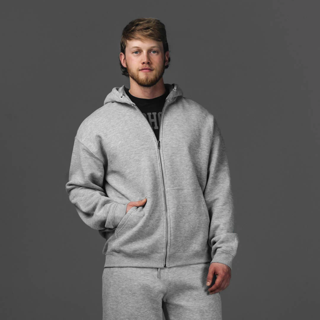 Collegiate Fleece Zip Hoodie - Image 8