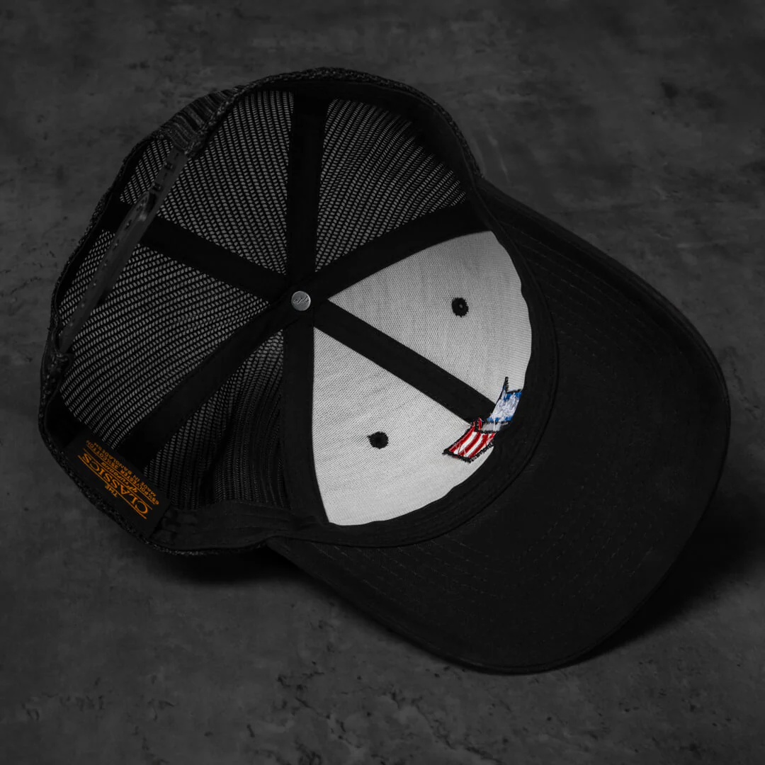 Crest American Flag Hat - Image 11