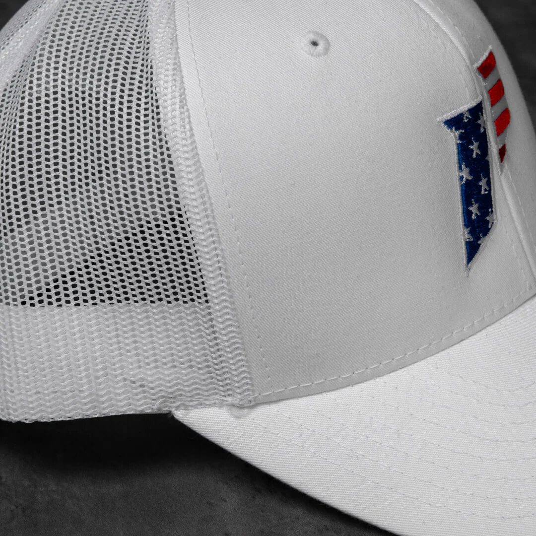 Crest American Flag Hat - Image 5
