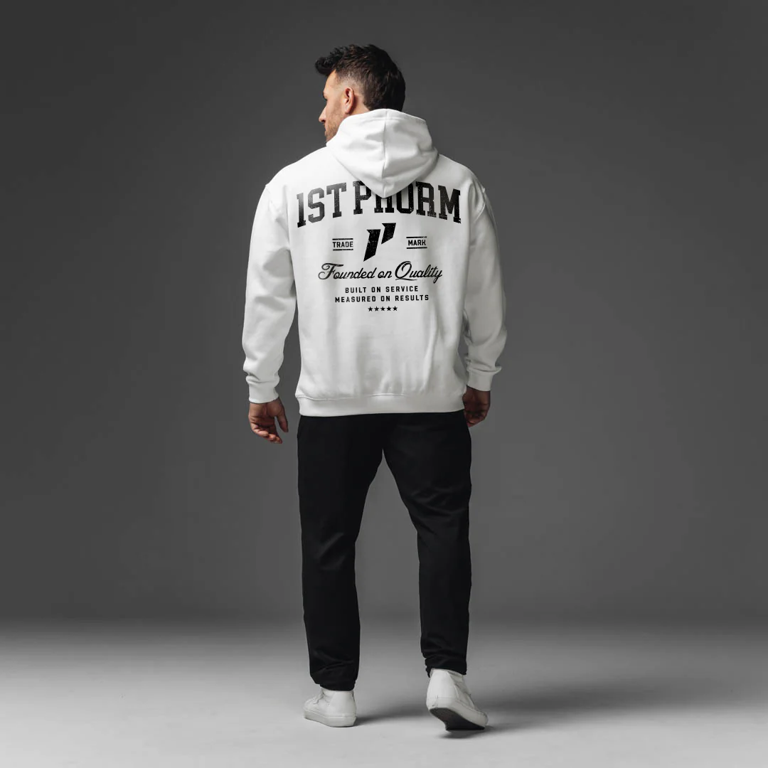 Crest Founded on Quality Hoodie - Image 6