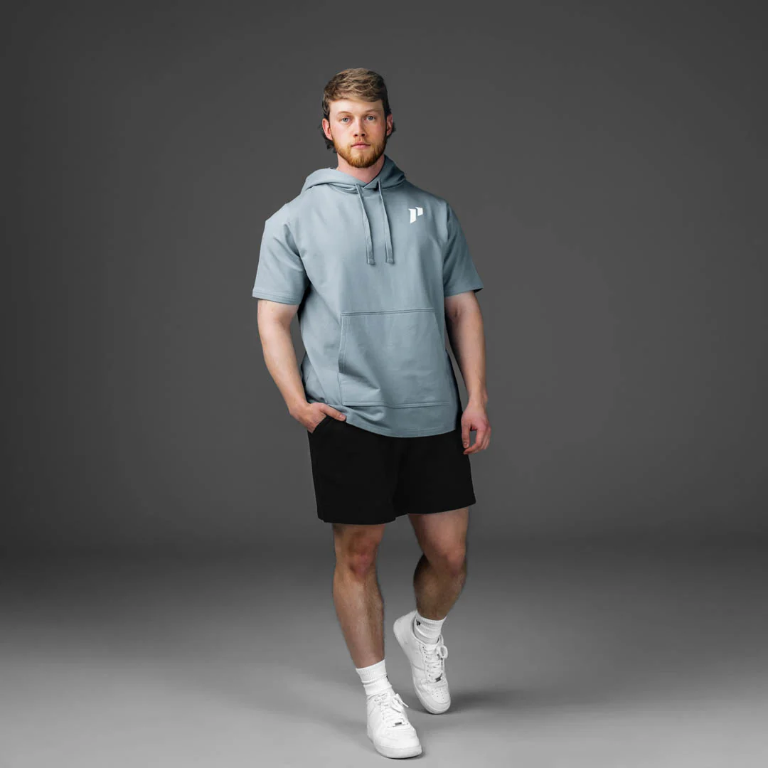 Crest Short Sleeve Hoodie - Image 12