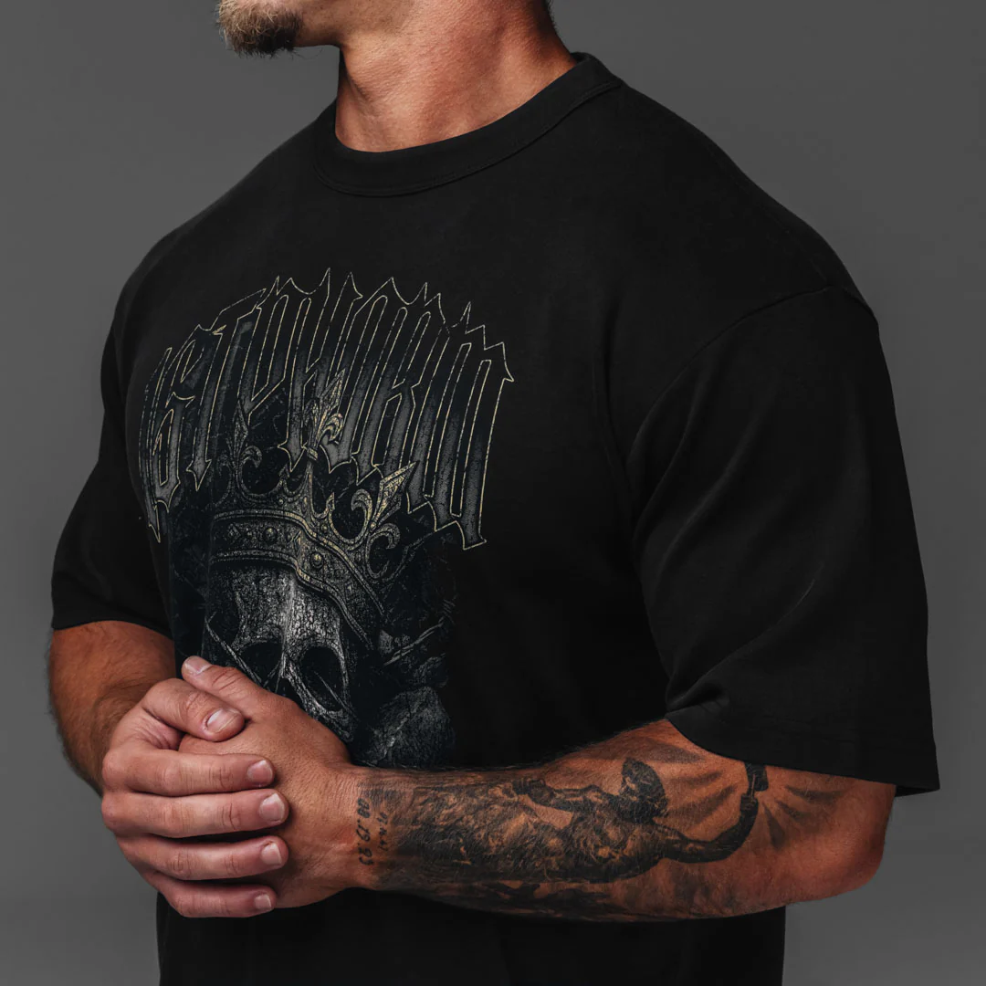 Crowned & Deadly Relaxed Tee - Image 4
