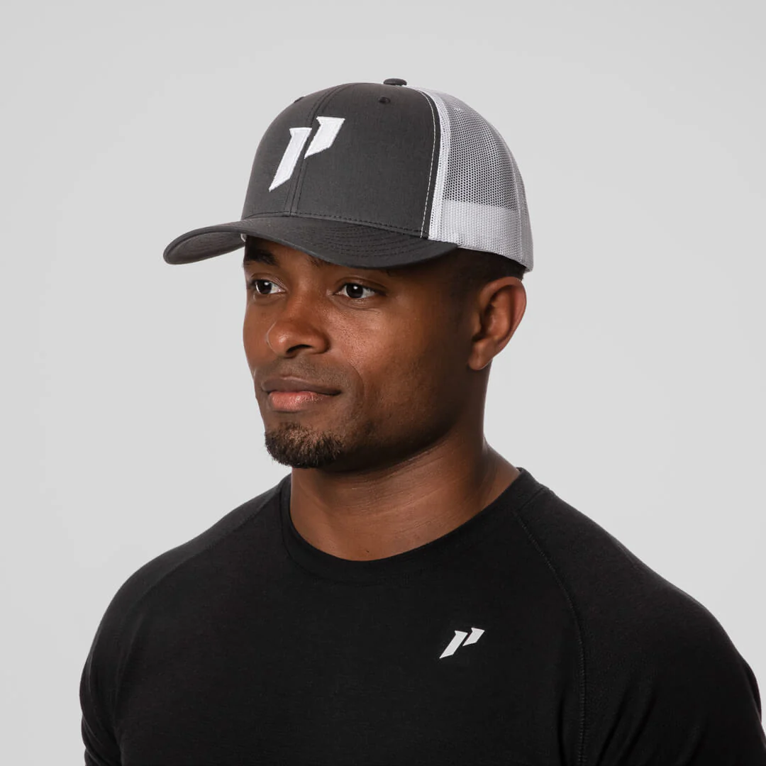 Energy Crest Cap - Grey / White - Image 2