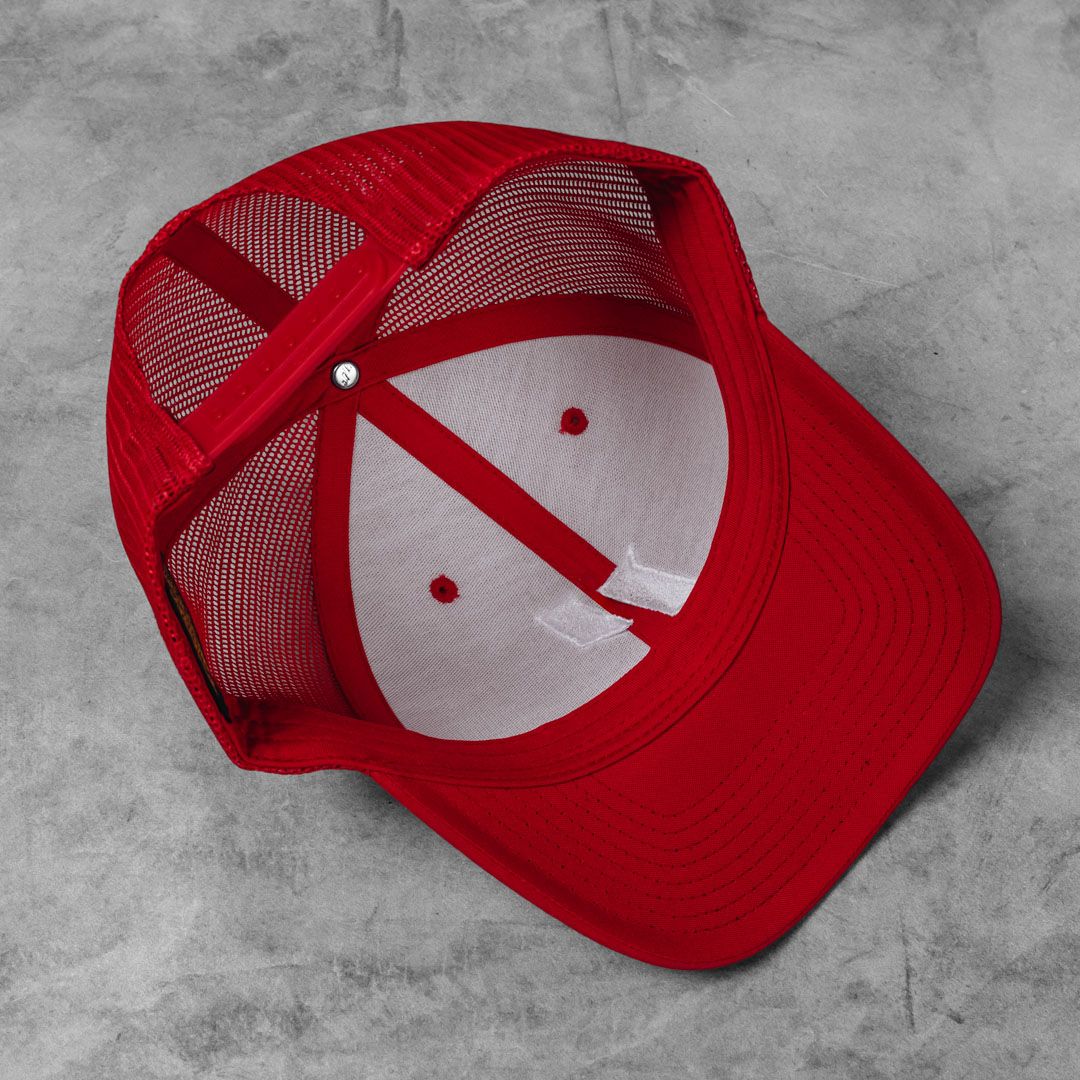 Energy Crest Cap - Red / White - Image 4