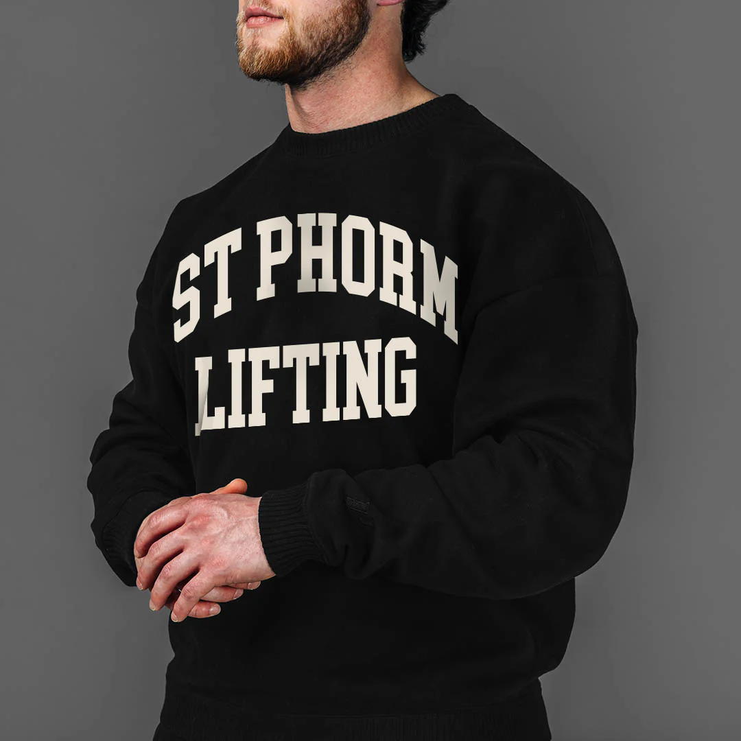 Strength Lab Oversized Crew - Image 8