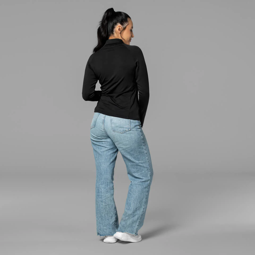 Women's Free-Fall Quarter Zip - Image 4