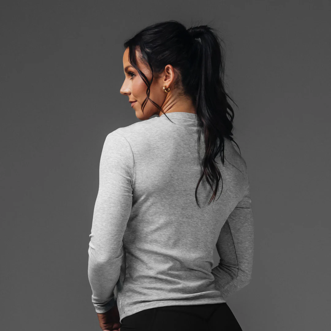 Women's Rib Long Sleeve - Image 7